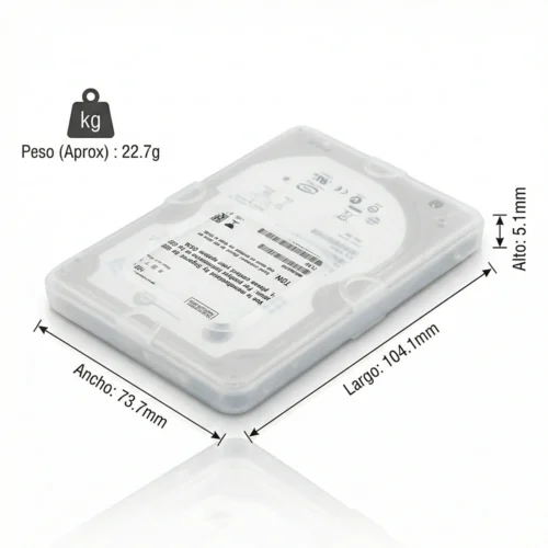 Funda Protectora StarTech Disco Duro 2.5'' Con Tapa
