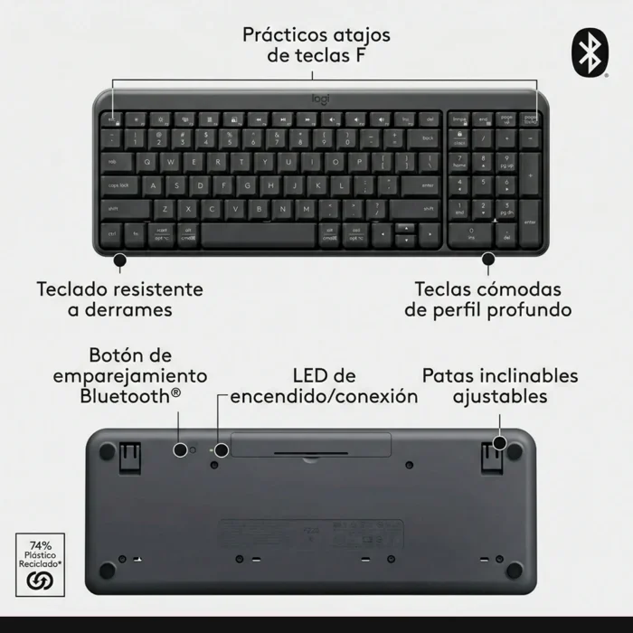 kit-teclado-mouse-logitech-mk250_03.webp Kit Teclado Mouse Logitech MK250 Español Bluetooth