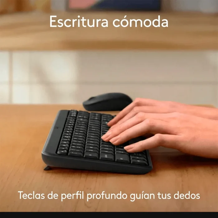 kit-teclado-mouse-logitech-mk250_07.webp Kit Teclado Mouse Logitech MK250 Español Bluetooth