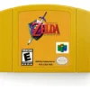The Legend of Zelda: Ocarina of Time N64 español dorado Videojuego The Legend of Zelda: Ocarina of Time para Nintendo 64 en español con carátula dorada, listo para jugar