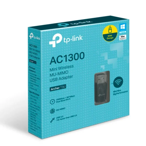 Adaptador USB WiFi TP-Link AC1300 MU-MIMO
