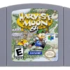 Harvest Moon N64 Físico En Caja Con Manual Caja De Acrílico