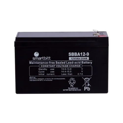 Smartbitt Batería de Remplazo SBBA9-12 12 V 7 Ah No Break