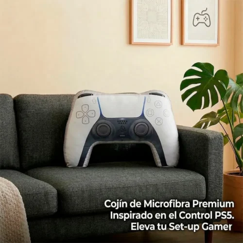 Cojín PS5 Xl Control 75x57 cm Microfibra de Colección
