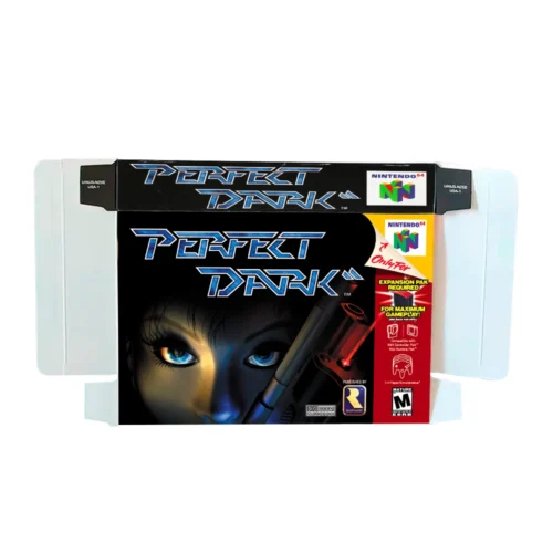 perfect-dark_01.webp Protector Juegos Retro Caja De Plástico Laminado Perfect Dark
