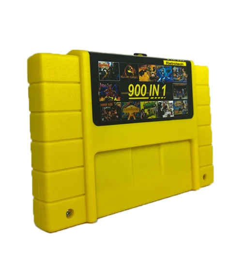Cartucho Multijuegos Snes 900 En 1 Mario Sunset Riders Zelda