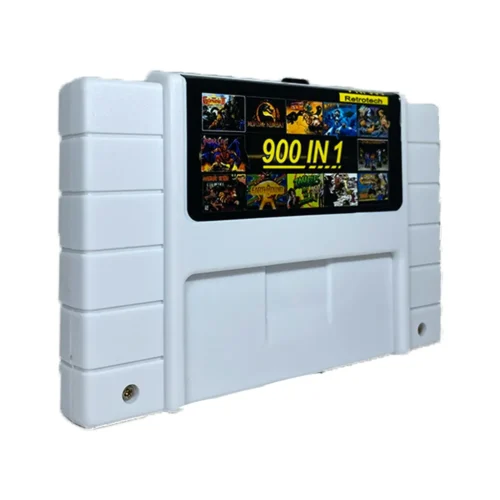 Cartucho Multijuegos Snes 900 En 1 Mario Sunset Riders Zelda