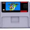 Cartucho de Super Mario World para Super Nintendo (SNES) listo para jugar en tu consola, edición original de Nintendo