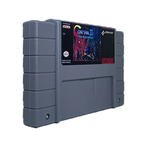 Contra III 3 The Alien Wars Snes En Caja Nuevo Cib