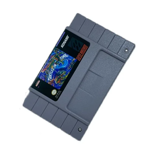 Cartucho Teenage Mutant Ninja Turetle 4 Snes