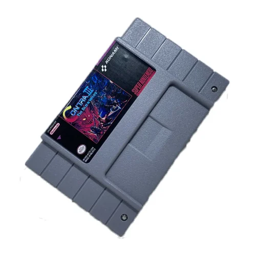 Cartucho Contra Iii 3 The Alien Wars Snes