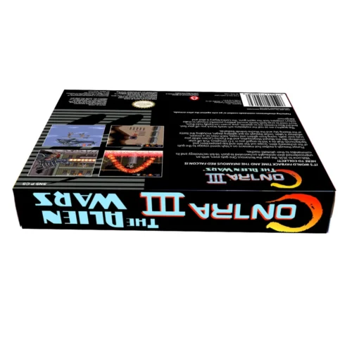 Contra III 3 The Alien Wars Snes En Caja Nuevo Cib