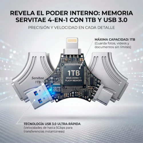 otg-3-in-1-gray_05.webp Memoria USB Flash 1TB 4 En 1 USB-C Lightning