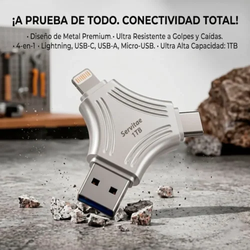 otg-3-in-1-gray_06.webp Memoria USB Flash 1TB 4 En 1 USB-C Lightning