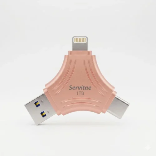 otg-3-in-1-melon_01.webp Memoria USB Flash 1TB 4 En 1 USB-C Lightning