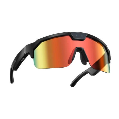 Lentes Con Cámara Q01S Lente Espejo Naranja