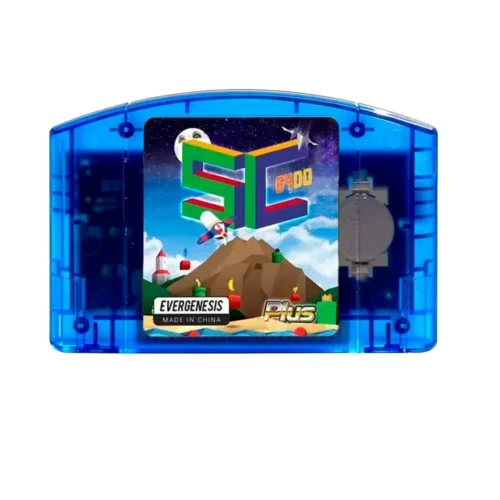 Cartucho Summer Cart Ed64 N64dd Físico Azul