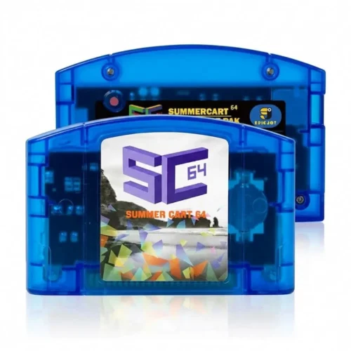 Cartucho Summer Cart Ed64 N64dd Físico Azul