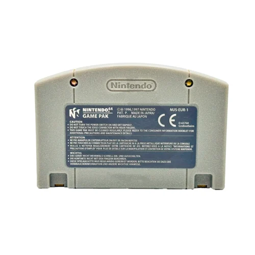 Pokémon Stadium 2 Nintendo 64 N64 Cartucho Dorado Español